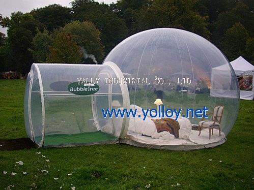 Oppblåsbare Camping Clear Tent