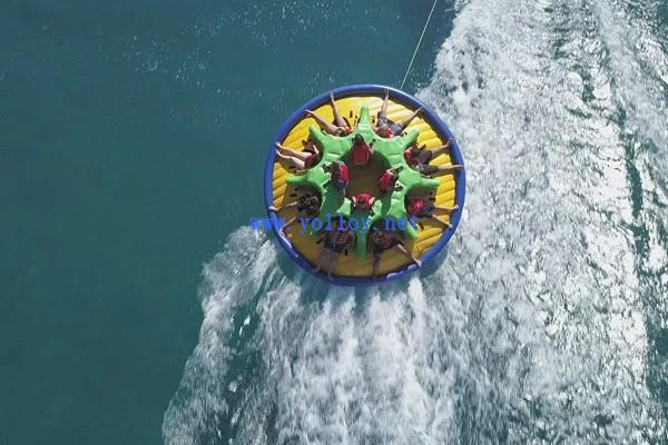 Inflatable Towable Twister For Rider On Water Sports
